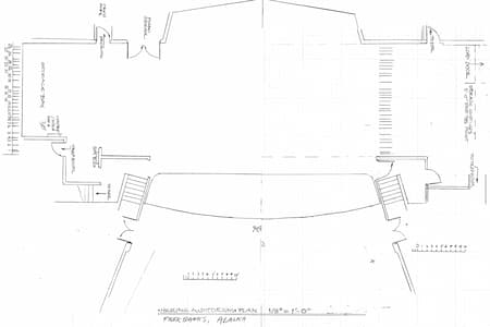 Hering Auditorium Base Groundplan
