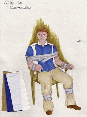 William costume rendering