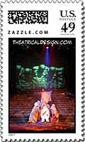 Theatrical Postage Stamps