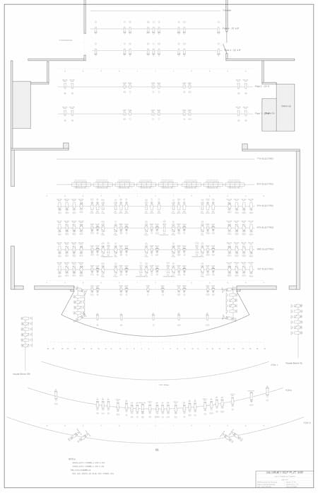 Salsibury Theatre Repertory Lightplot